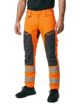 Pantalon De Travail Accelerate Safe 19579 Hi-Vis Orange / Dark Navy 52 - MASCOT - FashionsVida