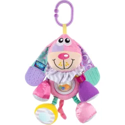 Juguete de actividades Perro Rosa