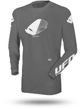 Maglia Moto Cross Enduro SLIM RADIAL Grigio taglia XL - UFO - FashionsVida