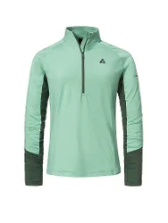 Zipshirt Intimo Donna Style Safoon verde chiaro 36