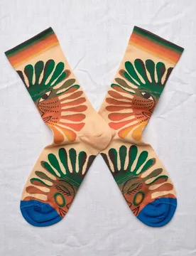 Calcetín unisex estampado - Bonne Maison - FashionsVida