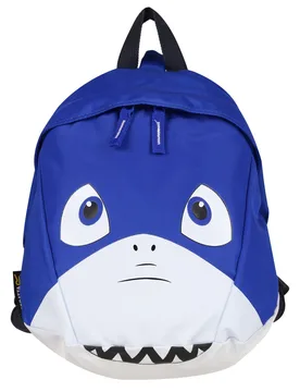 Childrens Unisex Childrens/kids Roary Animal Shark Backpack (Blue) - One Size - Regatta - FashionsVida