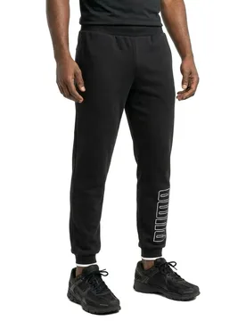Pantalon Block Embroidered Fl Cotton Black M - Puma - FashionsVida