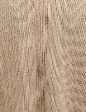 Jersey de mujer de punto grueso con cuello alto acanalado y acabados en canalé en puños y bajo - Barbour - FashionsVida