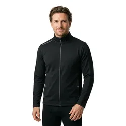 Connor Full Zip Fleece Black L Men,Women