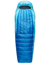 Sac de couchage en duvet naturel - Trek -1C/30F Down en Nylon - Taille Regular - Bleu