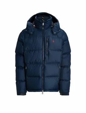 Chaqueta acolchada de plumón GORHAM azul oscuro L - Ralph Lauren - FashionsVida