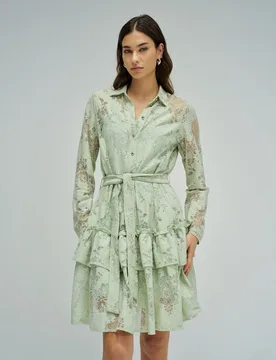 Vestido de encaje de mujer - Salsa Jeans - FashionsVida
