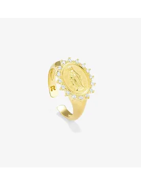 Anello Ry00005 Golden One Size - Radiant - FashionsVida
