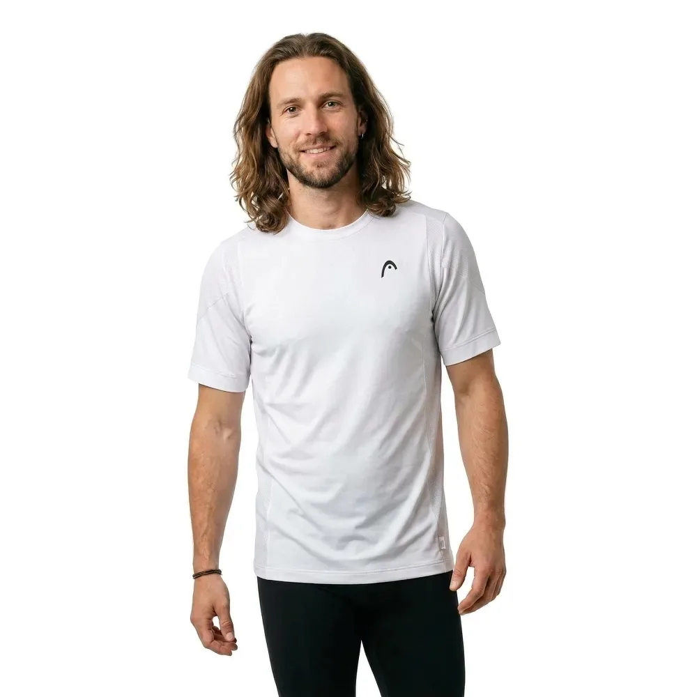 Slice Short Sleeve T-shirt White XL - Head Racket - FashionsVida
