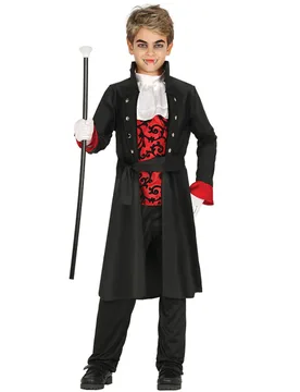 Vampirkostüm für Kinder Halloween schwarz-rot - FIESTAS GUIRCA, S.L. - FashionsVida