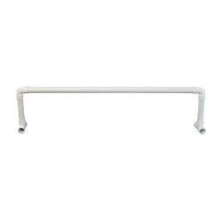 Obstacle D´agilité Reinforced Pvc White 30 x 120 cm unisex