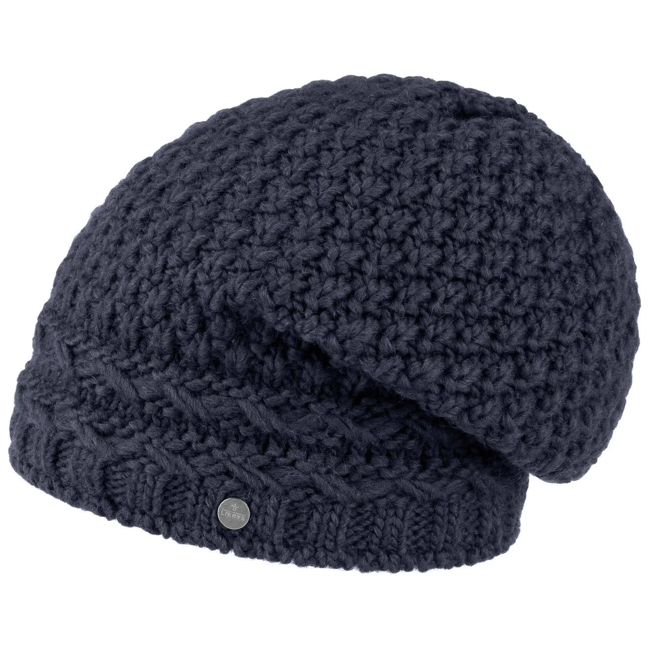 Pinea Knit Hat with Lining by - blue - Female - Size: One Size - Lierys - FashionsVida