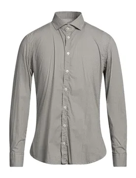 Camisa Hombre Marrón 38 Hombre - Bastoncino - FashionsVida