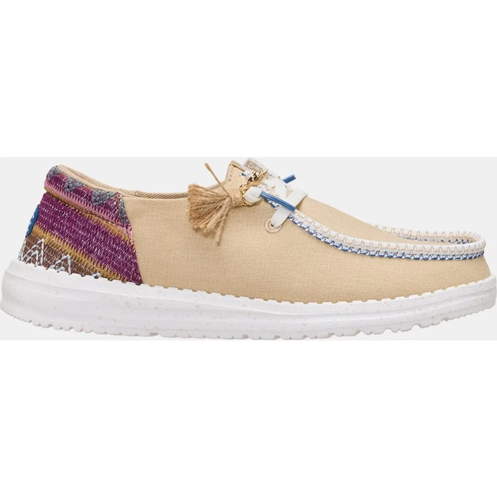 Básica de mujer con talón bordado - HeyDude - FashionsVida
