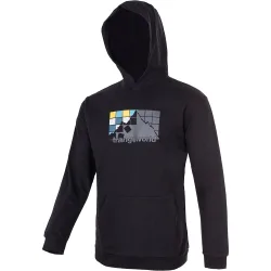 Unzen Sudaderas Montaña Hombre Negro (L)