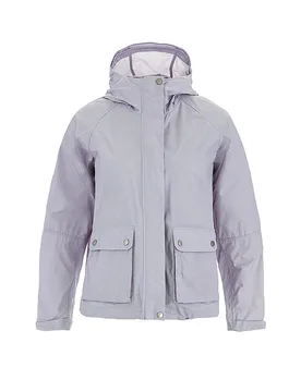 FJÄLLRÄVEN Damen Wanderjacke Vardag Vindby Hoodie lila L W - Fjällräven - FashionsVida