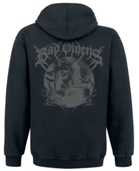 Kapuzenpullover - Wolf Black - S bis 5XL - für Männer - Größe 4XL - schwarz - EMP exklusives Merchandise! - Männer - male