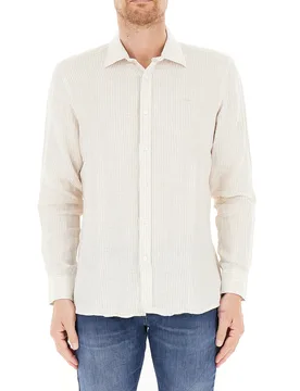 Camicia in lino BEIGE XL - North Sails - FashionsVida