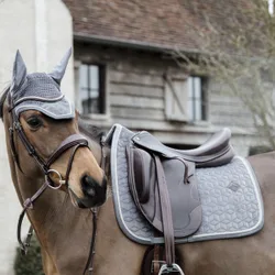Schabracke BASIC VELVET COB grau DR
