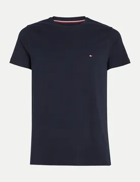 Rundhals T-Shirt Blau L - Tommy hilfiger - FashionsVida