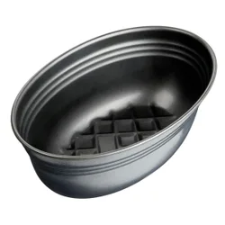 ZENKER Brotbackform, oval schwarz