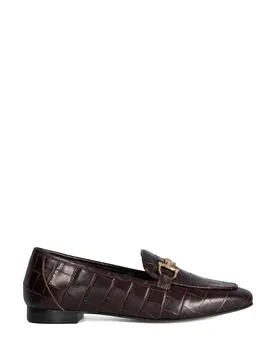 Wide Fit Slip On Loafers Brown female - Dune london - FashionsVida