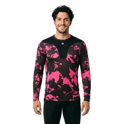 Corefusion Run Long Sleeve T-shirt Wolfpack / Black / Neo Pink Winter XL Men
