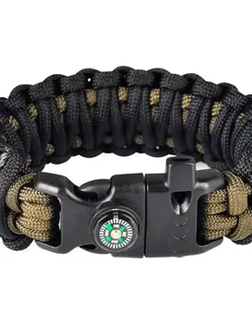 Feuerstarter Survival Armband Double Cobra - Coyote / M Coyote adult - EDCX - FashionsVida