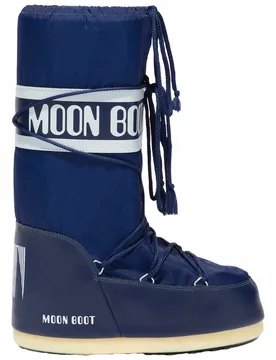 Moon Boot Icon Nylon Blue Größe 31-34 - Moonboot - FashionsVida