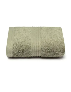 SOCKSHOP 1 Pack Premium Bamboo 700GSM Super Soft Hand Towel Sage 50cm x 90cm - Green - Size: One Size - Lazy Panda - FashionsVida