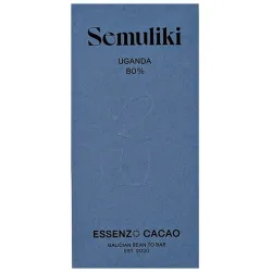 Tableta de chocolate Uganda 80% Semuliki
