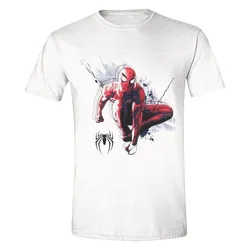 T-shirt à Manches Courtes Spider-man 2 Swinging Black / Multicolor L unisex