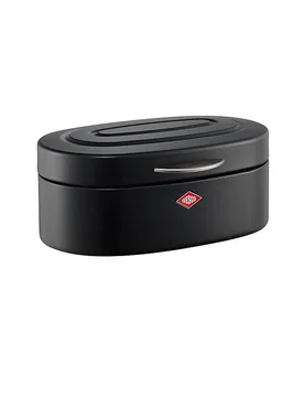 Brotdose Single Elly 32cm Schwarz / Matt schwarz - Wesco - FashionsVida