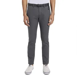 Pantalon Structured Straight Chino Anthra Dobby Yarn Dye 28