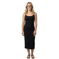 Robe Sans Manches Basic Long Cotton Jersey Black M