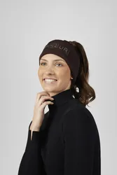 Damen Stirnband COTTON HEADBAND chocolate brown 55-57