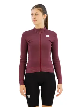 Maglia A Maniche Lunghe Monocrom Thermal Mauve - Sportful - FashionsVida