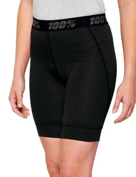 Pantaloni Corti Ridecamp Liner Black - 100percent - FashionsVida