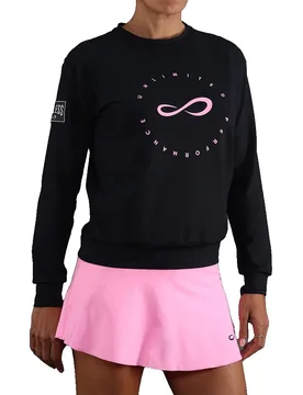 Inner Tech Sweatshirt Black Pink L - Endless - FashionsVida