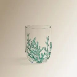 Vaso de agua acrílico Coral