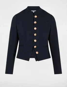 Blazer de mujer con botones corte entallado - Morgan - FashionsVida