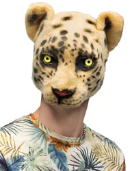 Leopardenmaske für Erwachsene