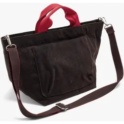Bolso de mano multiposición mini convertible a bandolera con cierre de cremallera