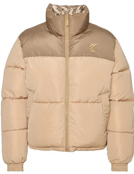 Reversible Puffer Jacket Sand / Dark Sand L Damen - Karl kani - FashionsVida