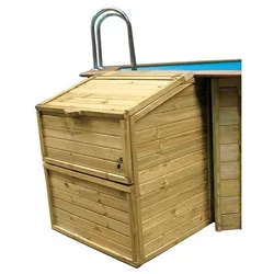 Wood Filtration Room Brown 146 cm unisex