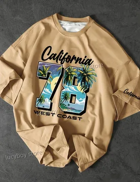 New Mens California 78 Print Jersey T-shirt Man Short Sleeve Sport Football T-Shirt Vintage Oversize plus size Tees Men Clothing - Aliexpress - FashionsVida