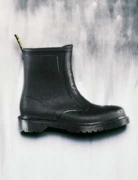 Bikerboot - 1460 Rain - EU36 bis EU46 - Größe EU43 - schwarz - Unisex - unisex - Dr. martens - FashionsVida