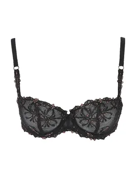 Soutien-gorge à armatures CHAMPS ELYSEES dazzling black noir 85D - Chantelle - FashionsVida