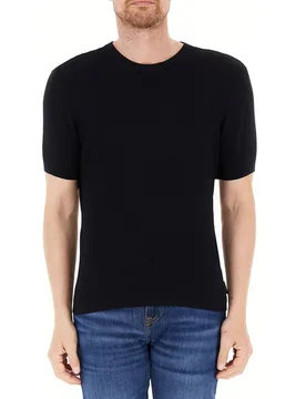 T-shirt girocollo NERO S - Armani exchange - FashionsVida